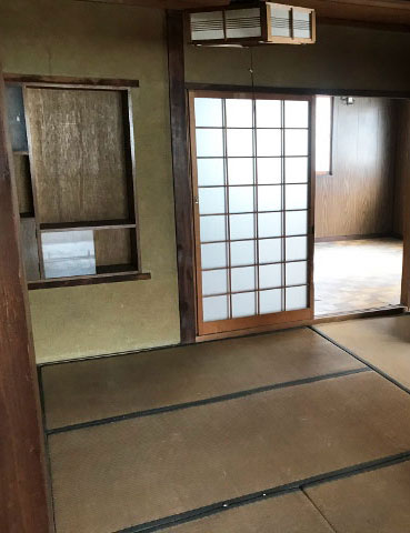 きれいに片付いた　部屋　和室